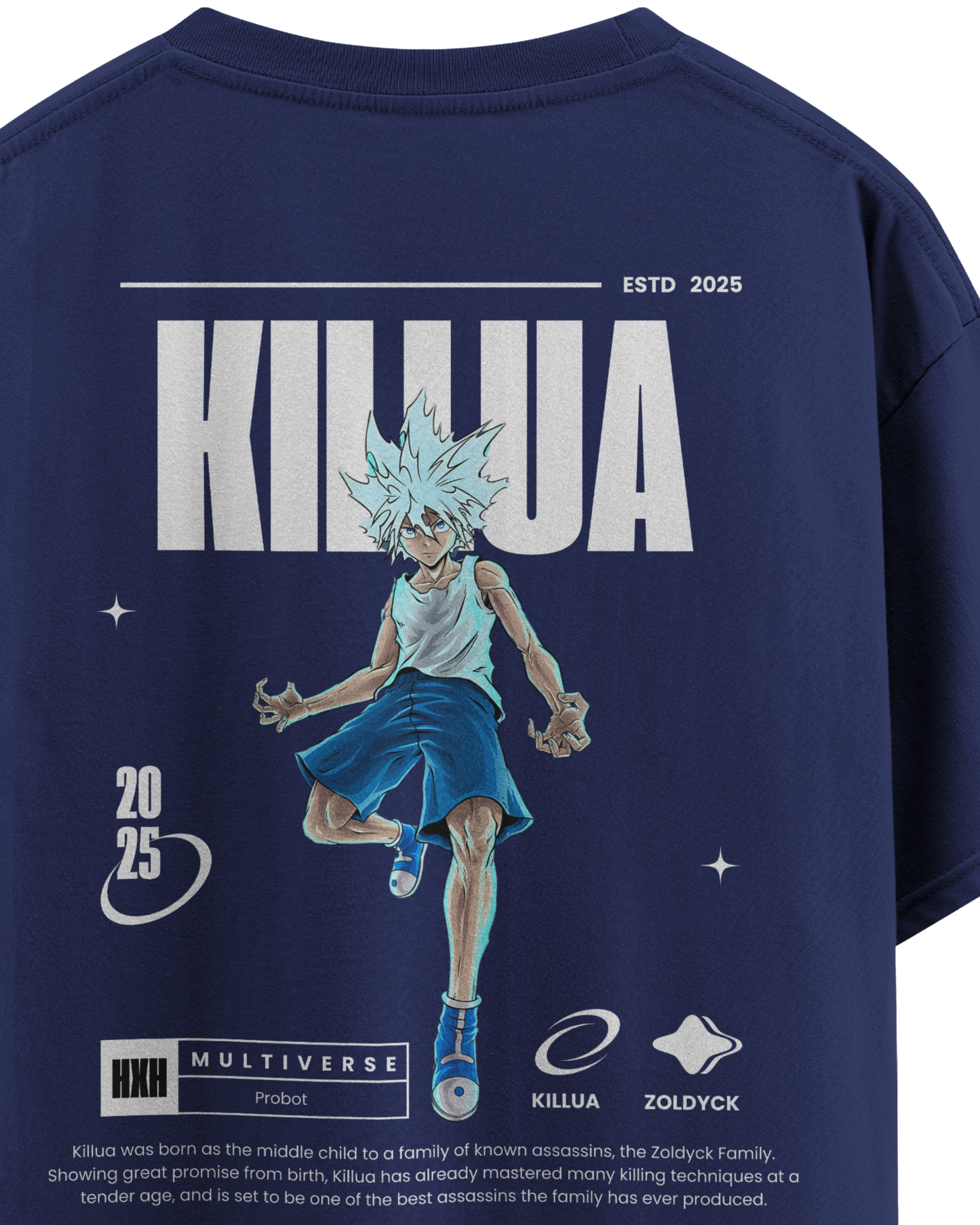 Killua Zoldyck Unisex Oversized Classic T-Shirt