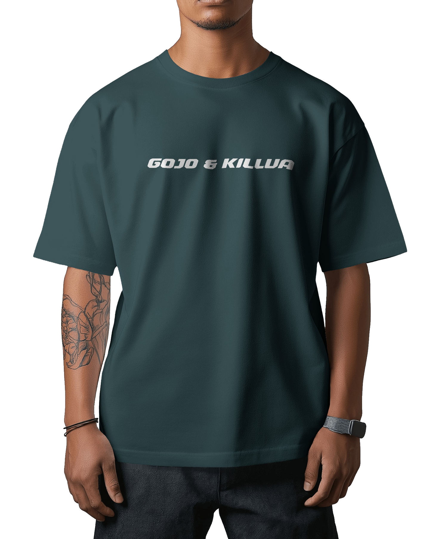Gojo & Killua Duo Unisex Oversized Classic T-Shirt