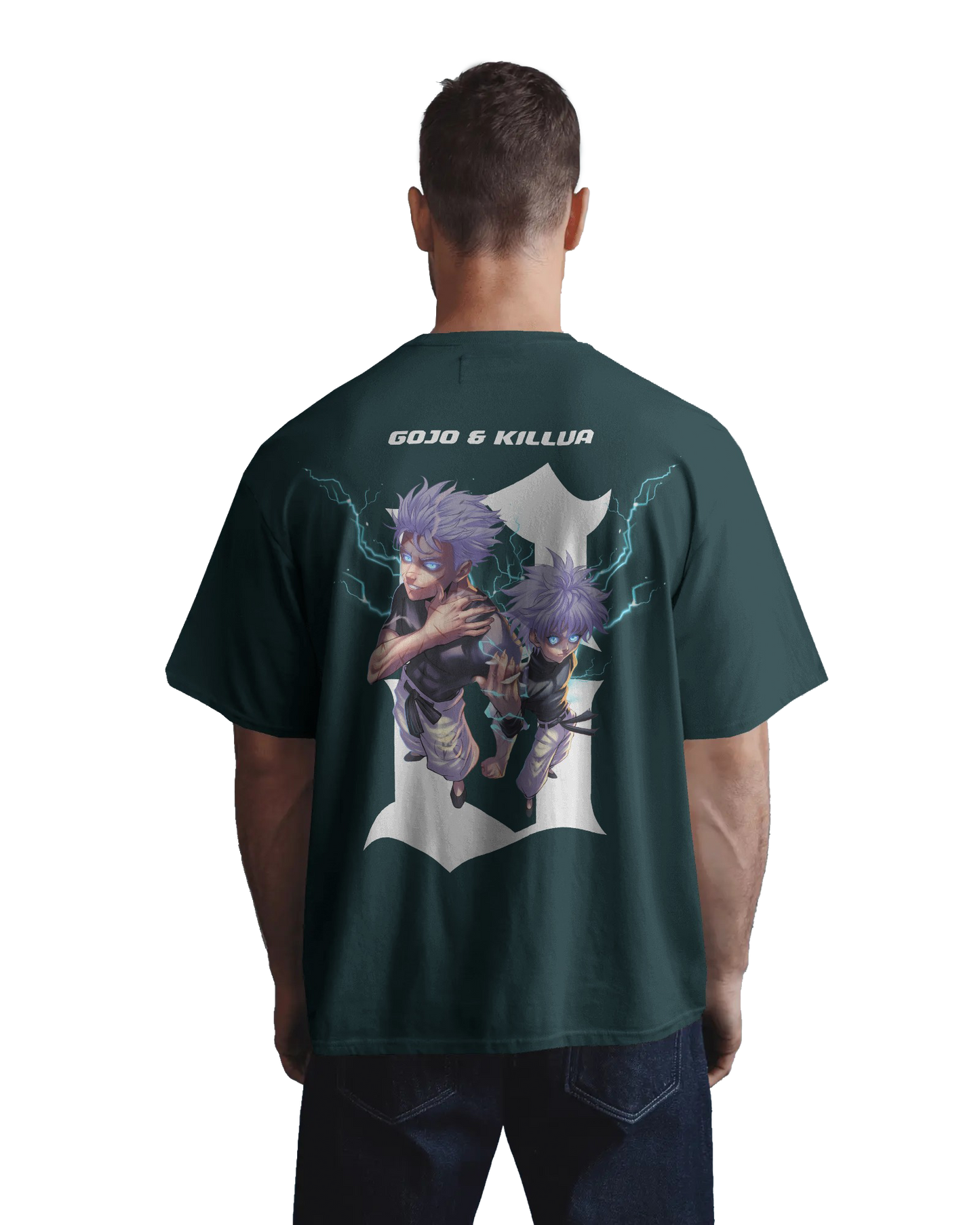 Gojo & Killua Duo Unisex Oversized Classic T-Shirt
