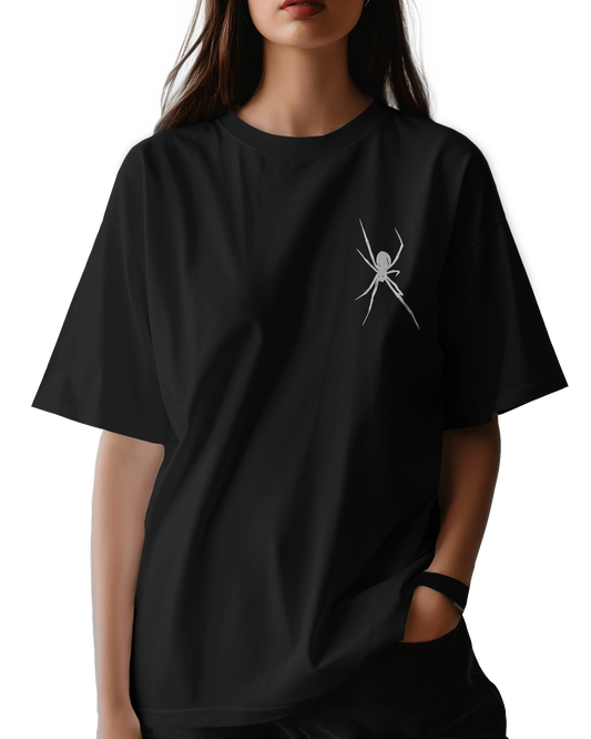 Lightning Spider Web Unisex Oversized Classic T-Shirt