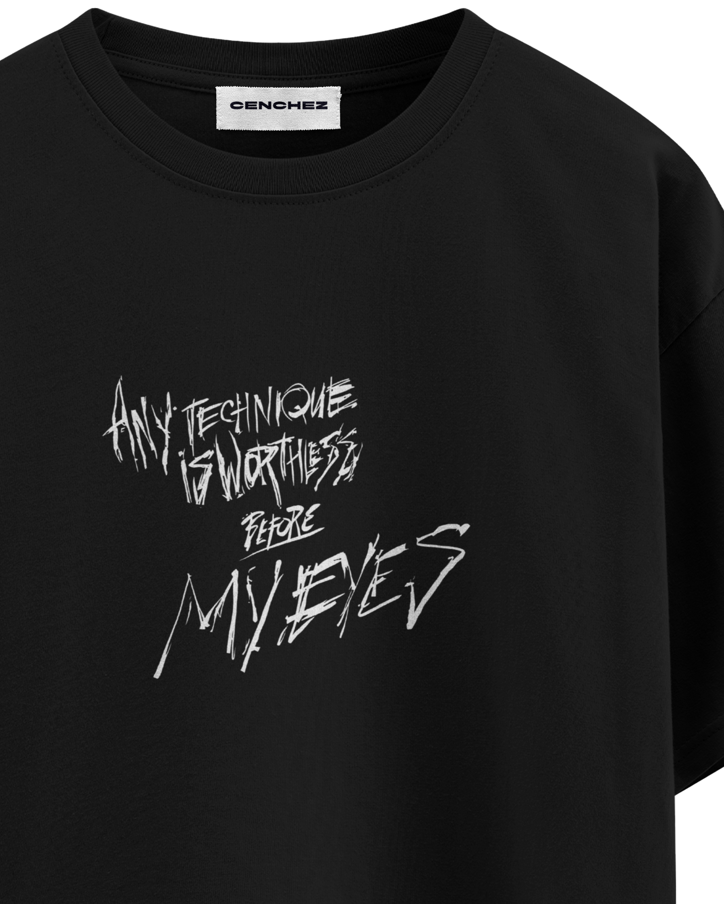 My Eyes Naruto Unisex Oversized Classic T-Shirt