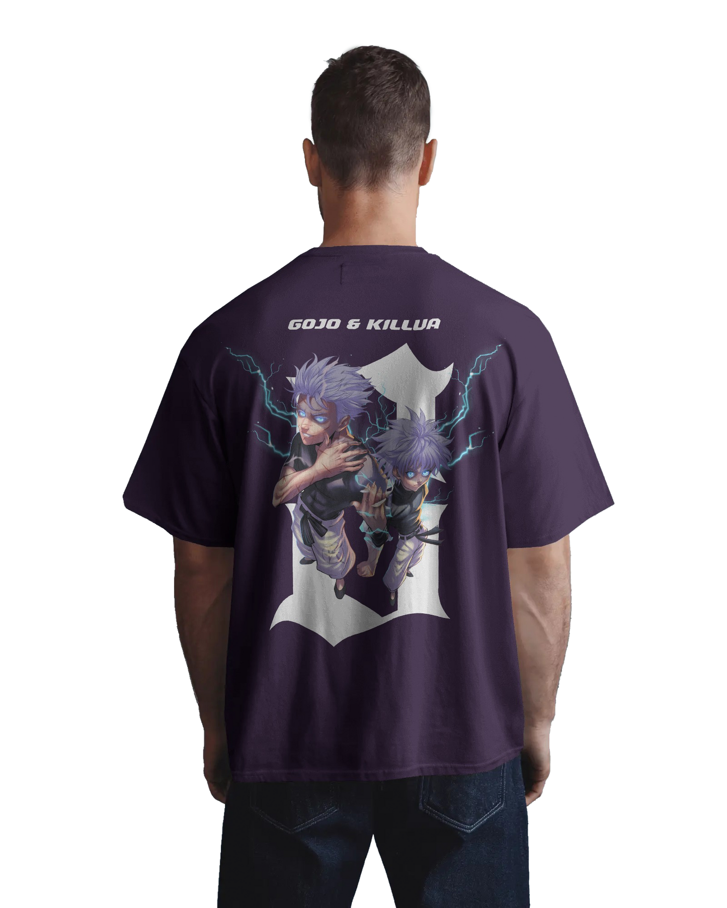 Gojo & Killua Duo Unisex Oversized Classic T-Shirt