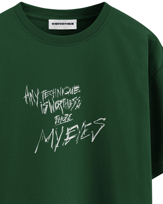 My Eyes Naruto Unisex Oversized Classic T-Shirt