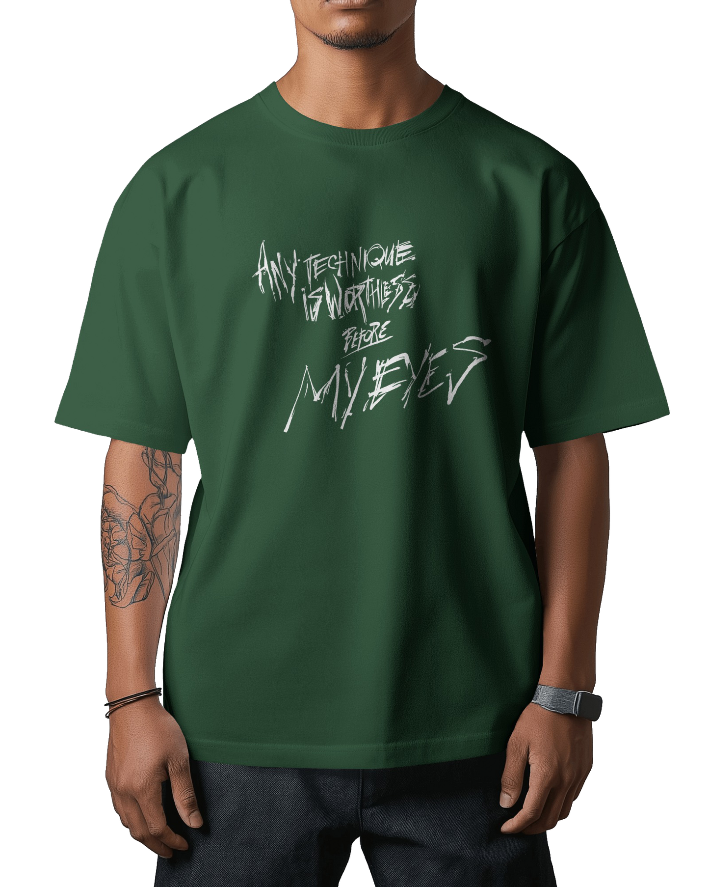 My Eyes Naruto Unisex Oversized Classic T-Shirt