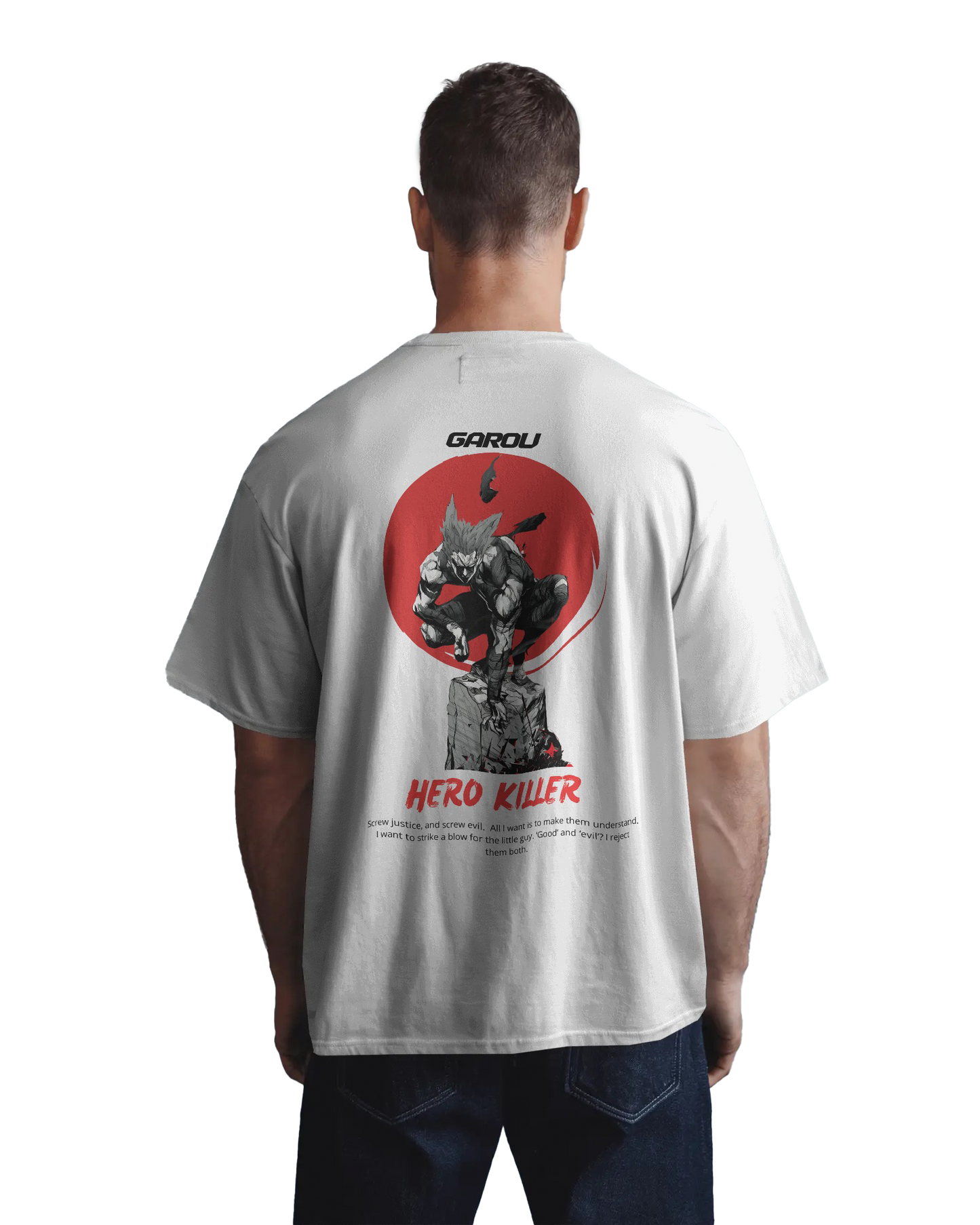 Garou Hero Killer – Unisex Oversize Tee