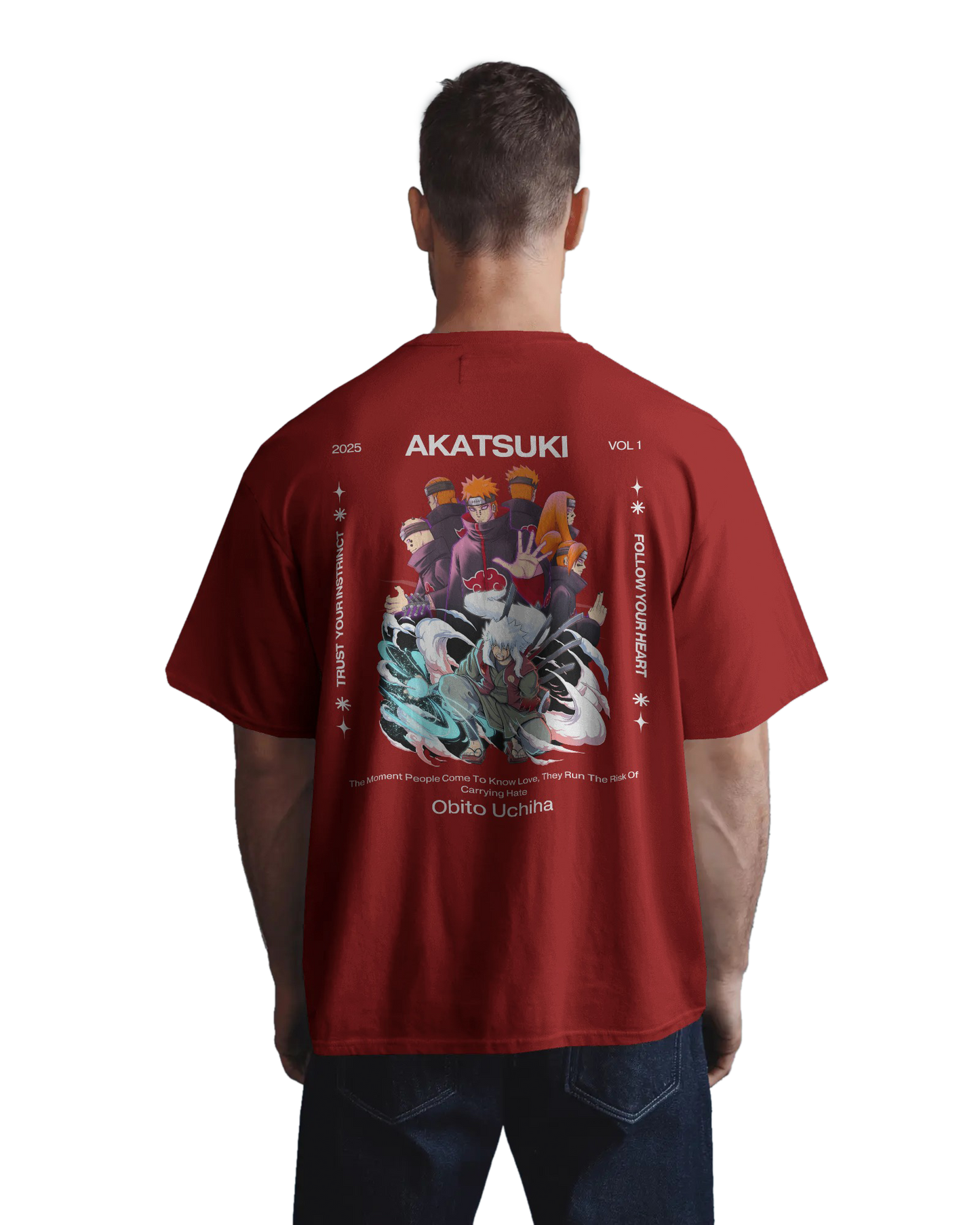 Akatsuki Pain & Obito Uchiha Unisex Oversized Classic T-Shirt
