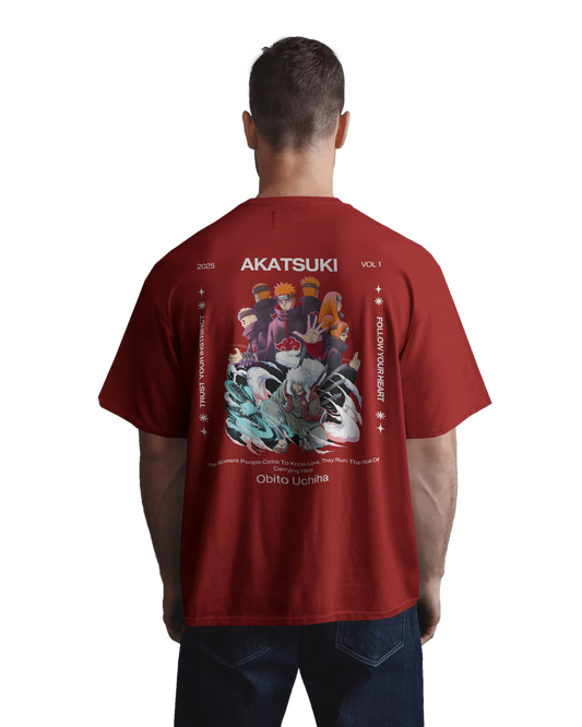 Akatsuki Pain & Obito Uchiha Unisex Oversized Classic T-Shirt