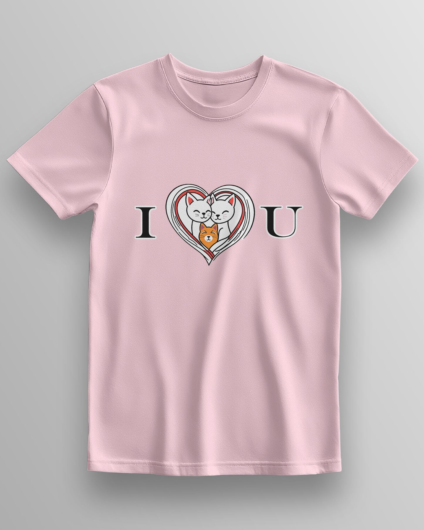 I ❤️ U Cat – Classic Unisex T-Shirt