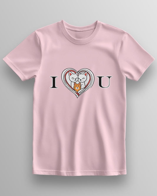 I ❤️ U Cat – Classic Unisex T-Shirt