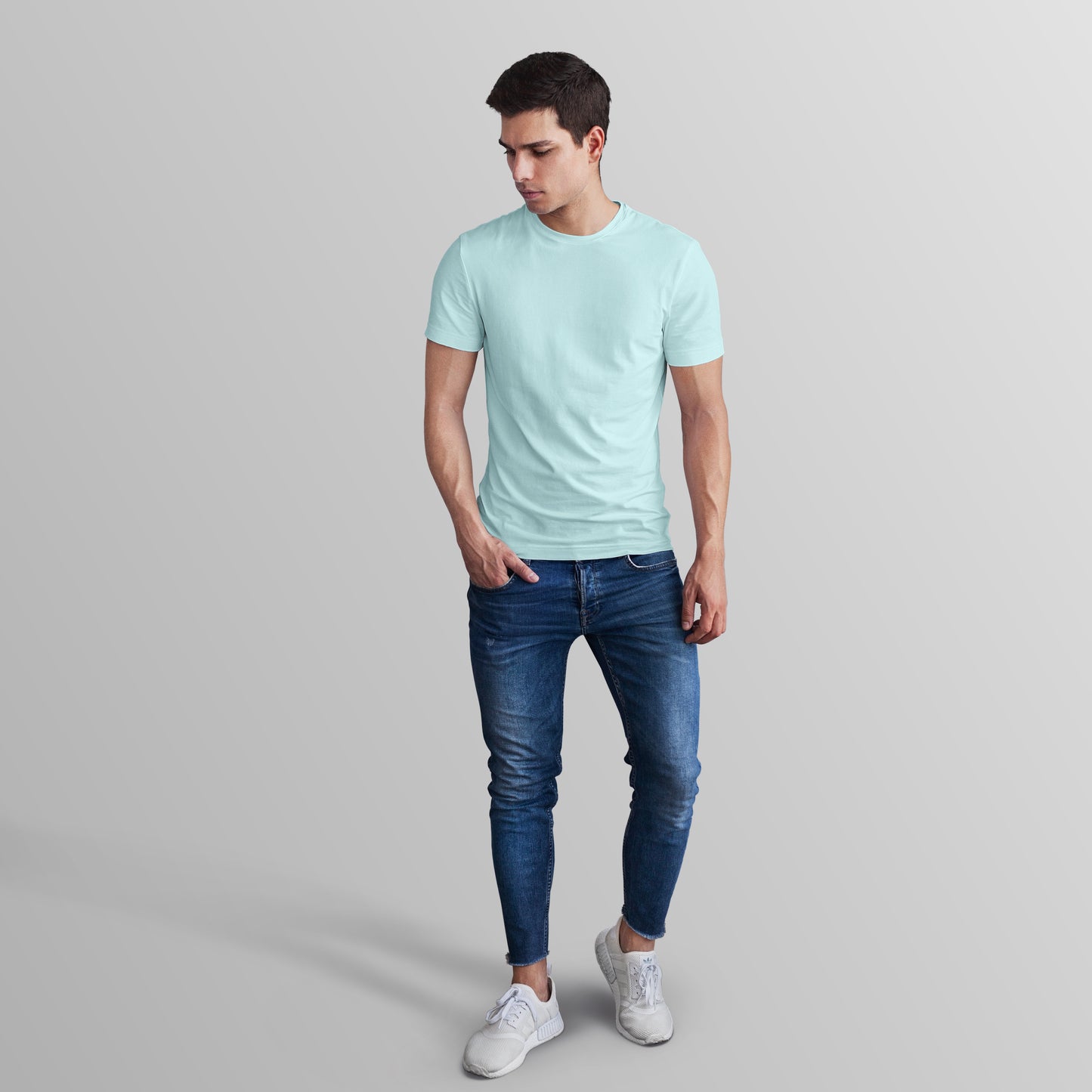 Unisex 100% Cotton Basic T-Shirt –Mint