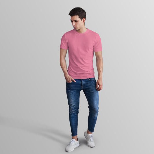 Unisex 100% Cotton Basic T-Shirt –Flamingo