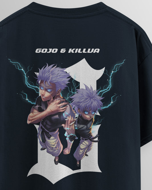 Gojo & Killua Duo Unisex Oversized Classic T-Shirt
