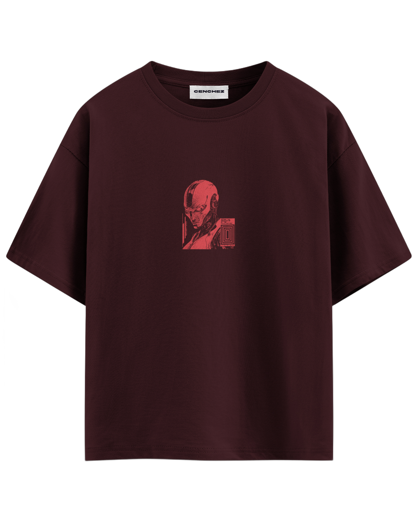 Post human protocol – Unisex Oversize Tee