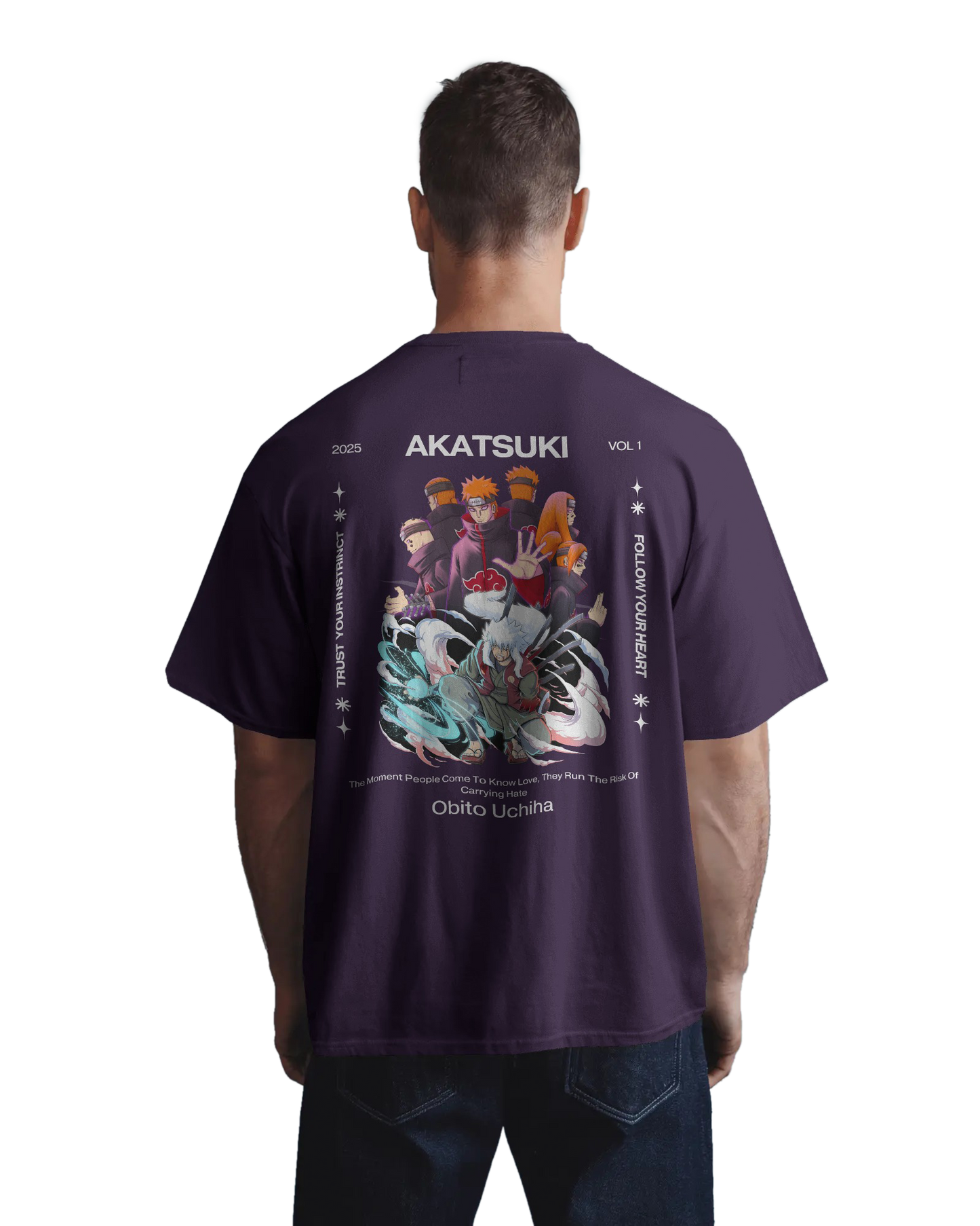 Akatsuki Pain & Obito Uchiha Unisex Oversized Classic T-Shirt