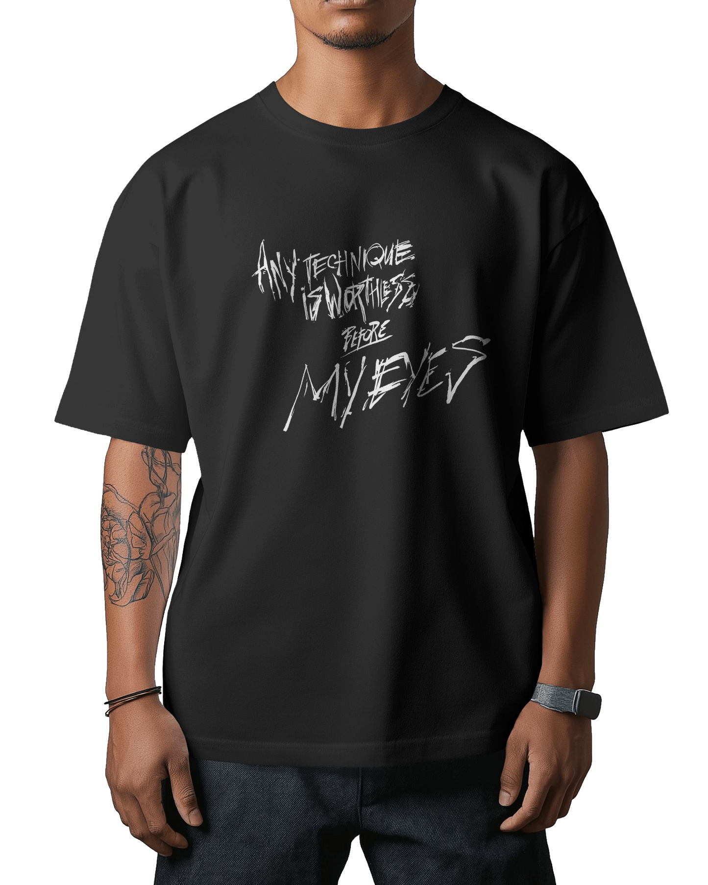 My Eyes Naruto Unisex Oversized Classic T-Shirt
