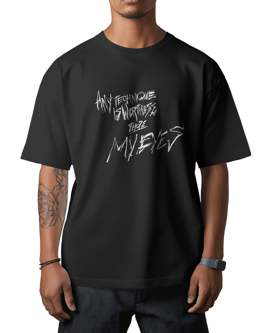 My Eyes Naruto Unisex Oversized Classic T-Shirt