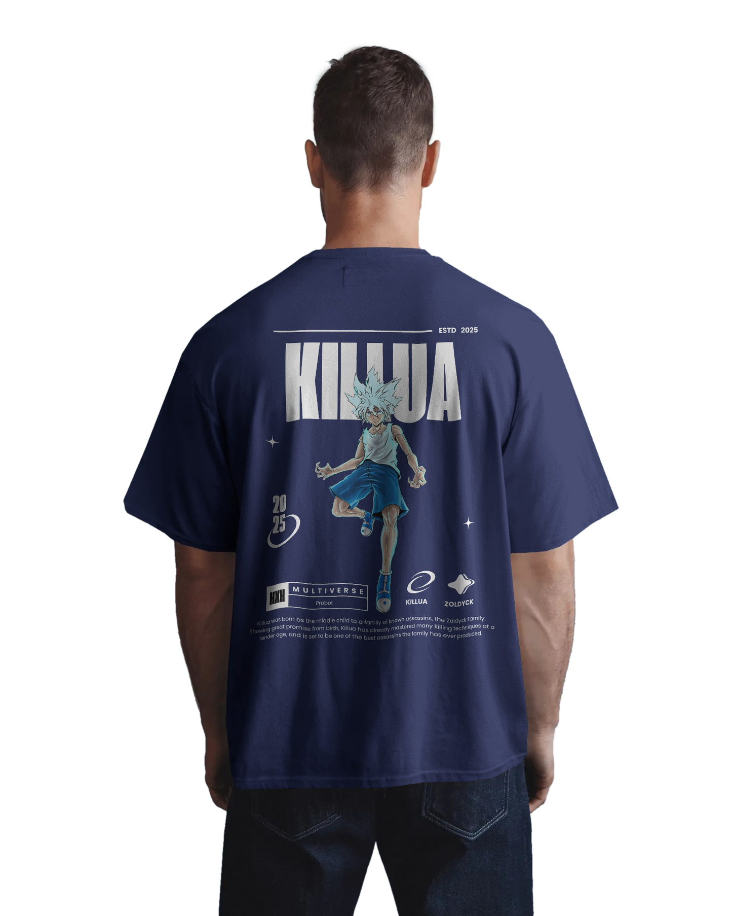 Killua Zoldyck Unisex Oversized Classic T-Shirt