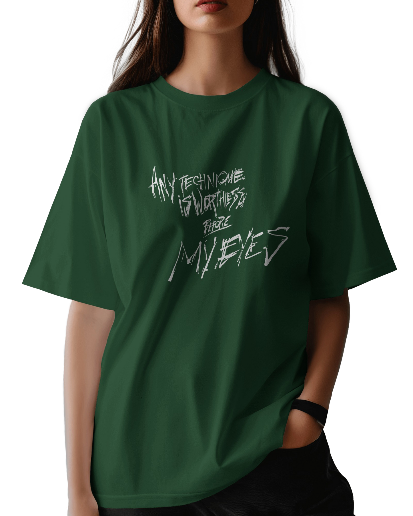 My Eyes Naruto Unisex Oversized Classic T-Shirt