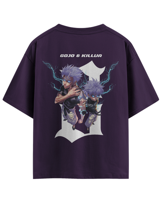 Gojo & Killua Duo Unisex Oversized Classic T-Shirt