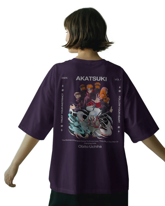 Akatsuki Pain & Obito Uchiha Unisex Oversized Classic T-Shirt