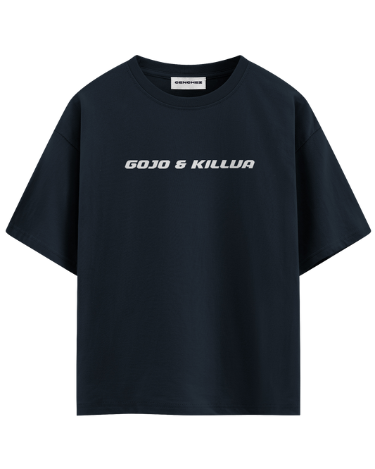 Gojo & Killua Duo Unisex Oversized Classic T-Shirt