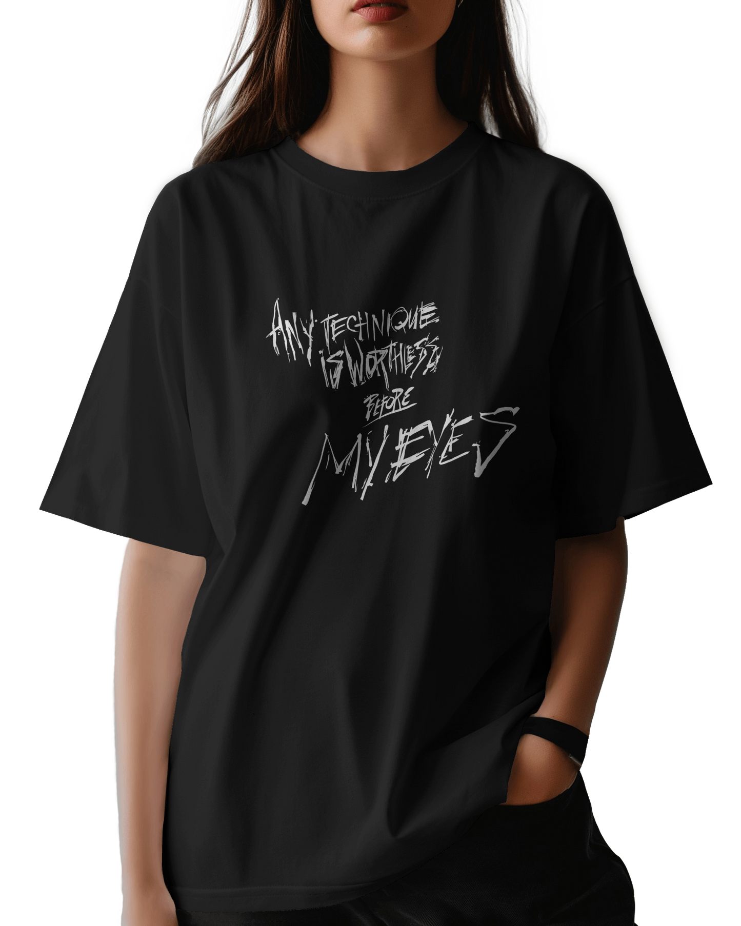 My Eyes Naruto Unisex Oversized Classic T-Shirt