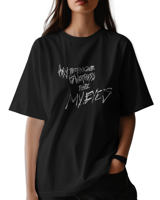 My Eyes Naruto Unisex Oversized Classic T-Shirt