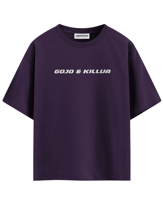 Gojo & Killua Duo Unisex Oversized Classic T-Shirt