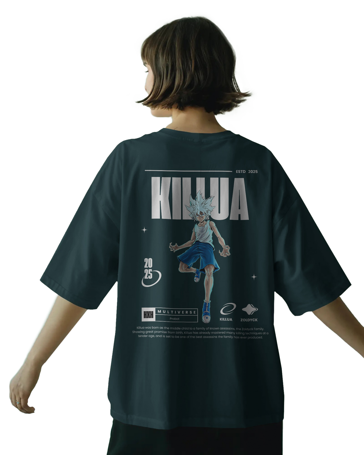 Killua Zoldyck Unisex Oversized Classic T-Shirt