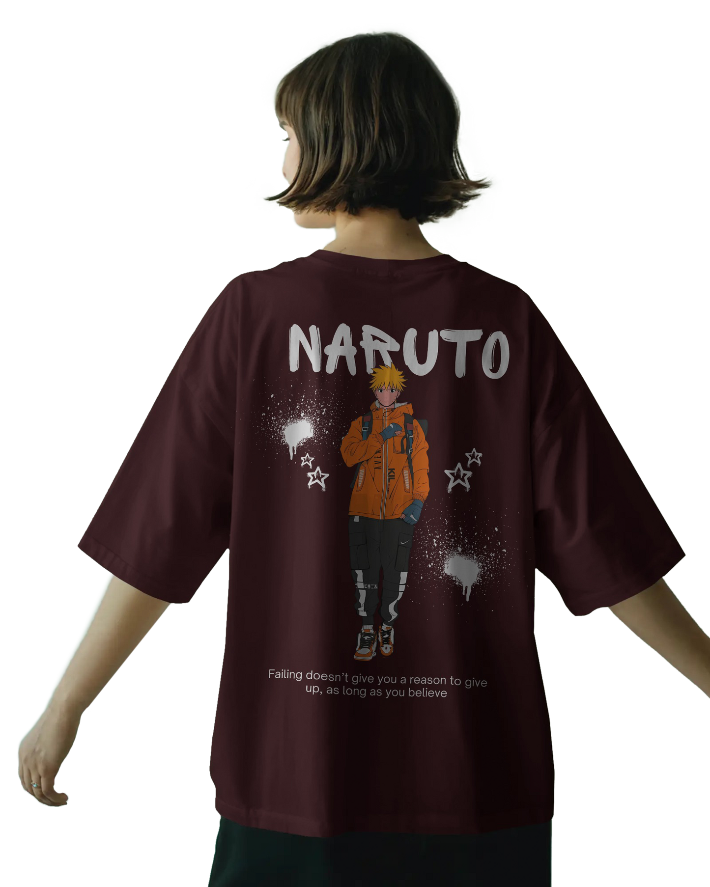 Naruto Streetwear Unisex Oversized Classic T-Shirt