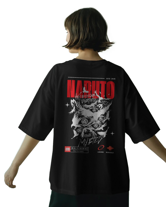 My Eyes Naruto Unisex Oversized Classic T-Shirt