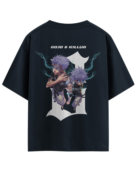 Gojo & Killua Duo Unisex Oversized Classic T-Shirt