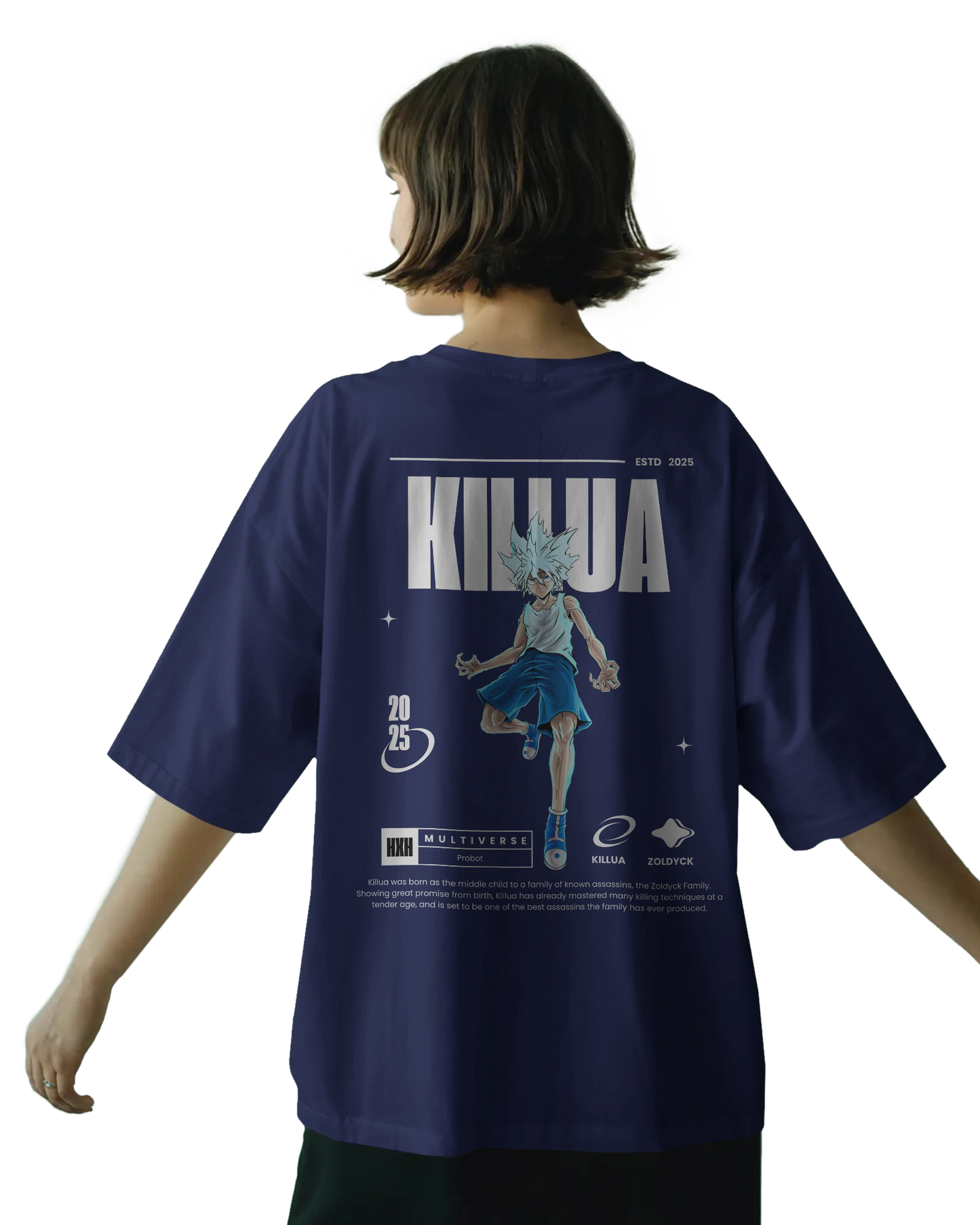 Killua Zoldyck Unisex Oversized Classic T-Shirt