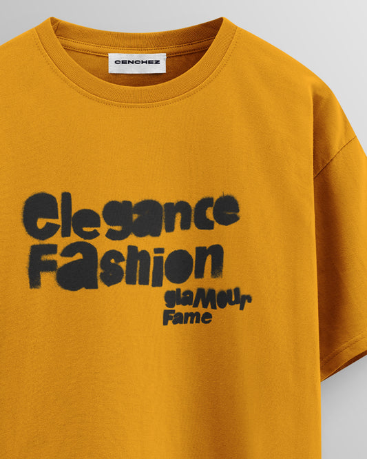 Glitch Art “Elegance Fashion” – Unisex Oversize T-Shirt