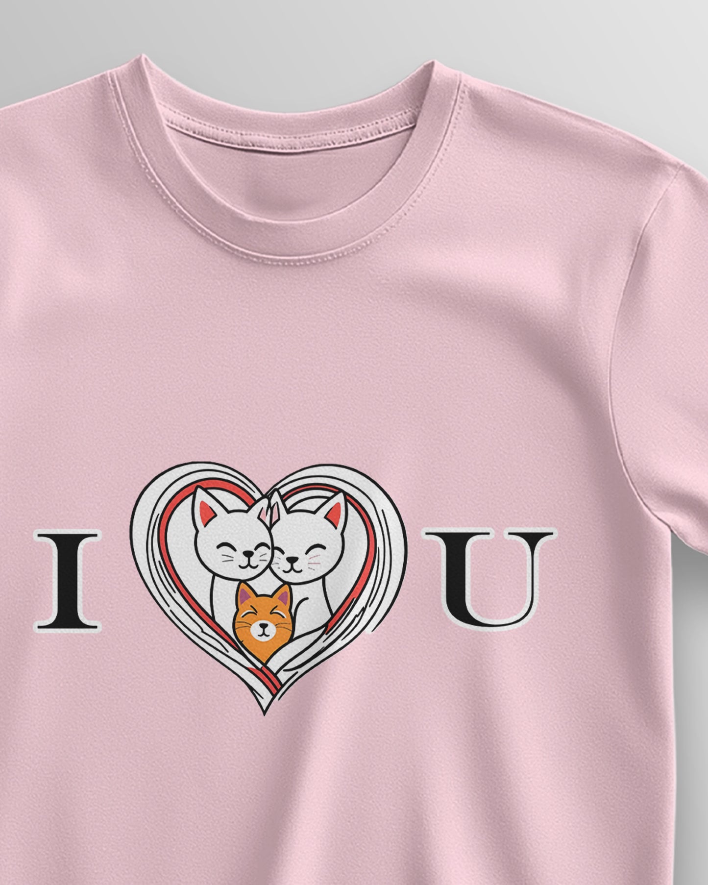 I ❤️ U Cat – Classic Unisex T-Shirt