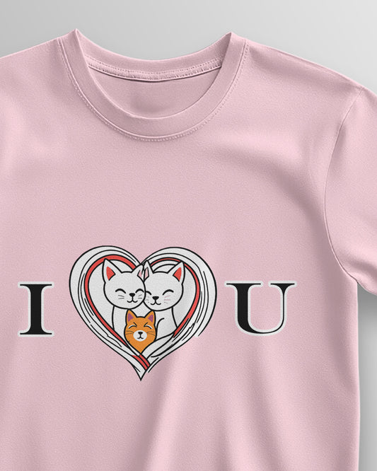 I ❤️ U Cat – Classic Unisex T-Shirt