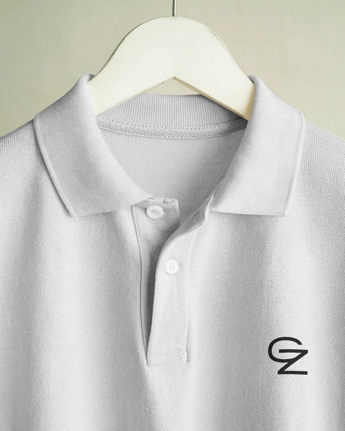 Men's Polo Cenchez- White