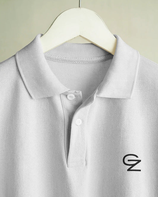 Men's Polo Cenchez- White