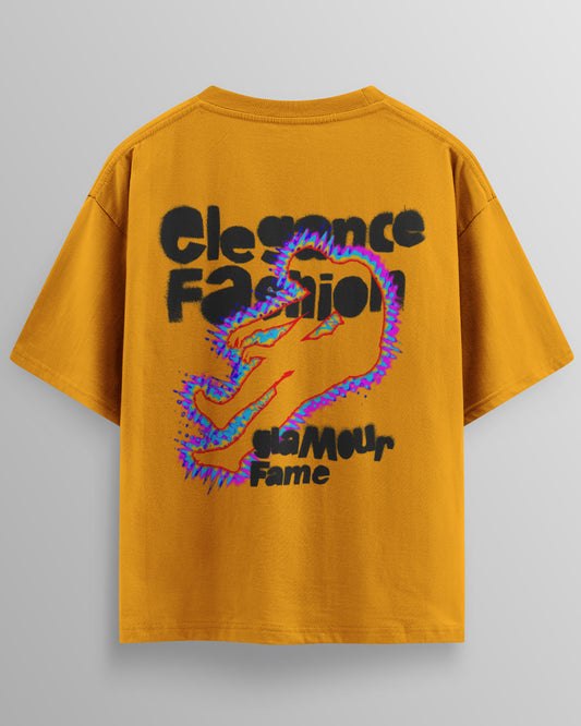 Glitch Art “Elegance Fashion” – Unisex Oversize T-Shirt
