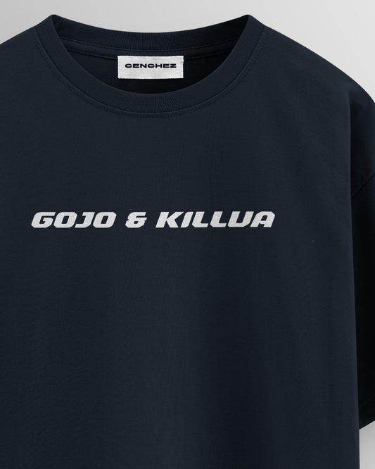 Gojo & Killua Duo Unisex Oversized Classic T-Shirt
