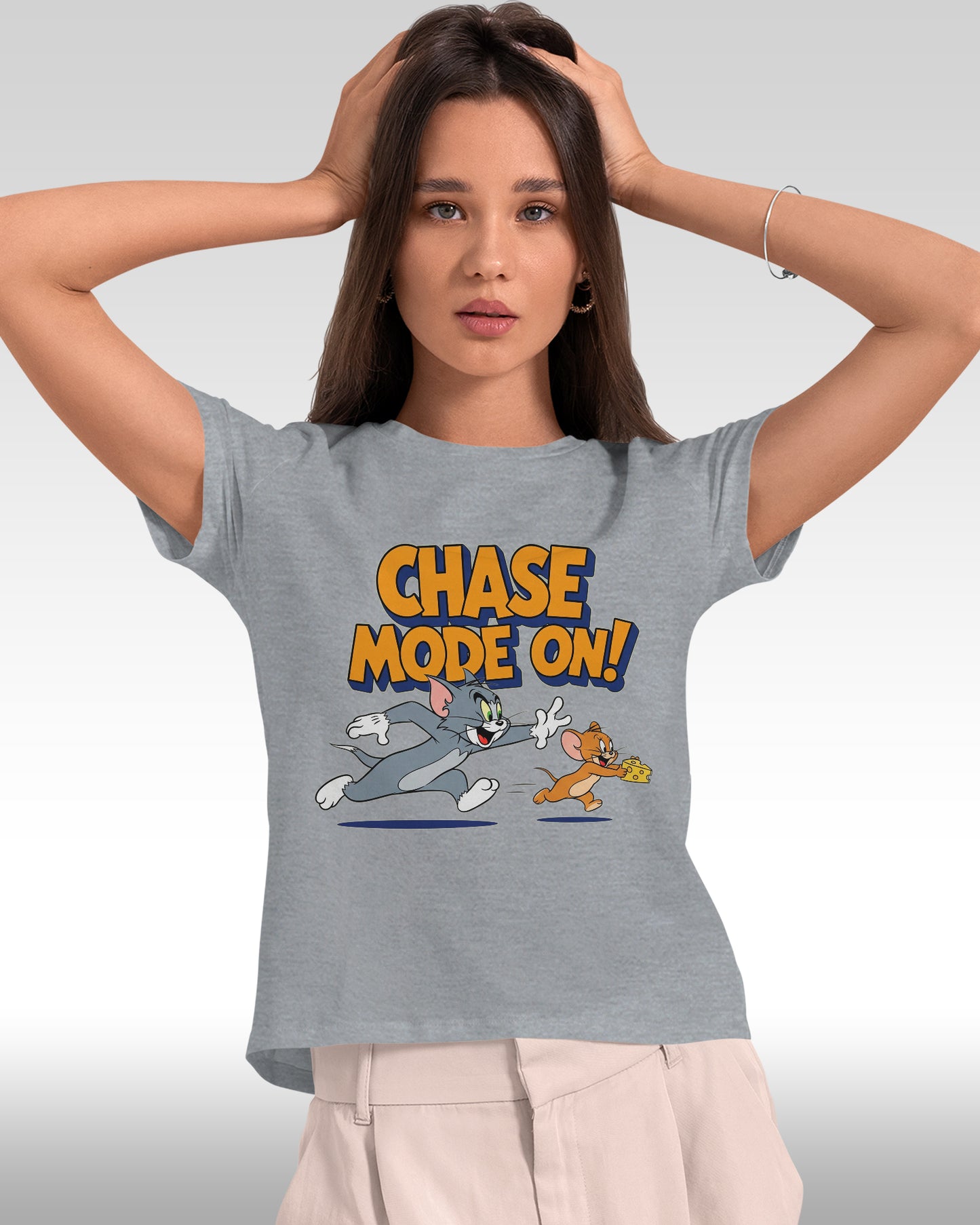 Tom and Jerry Chase Mode On! – Classic Unisex T-Shirt