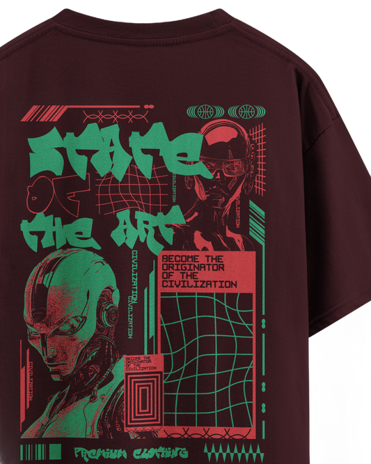 Post human protocol – Unisex Oversize Tee