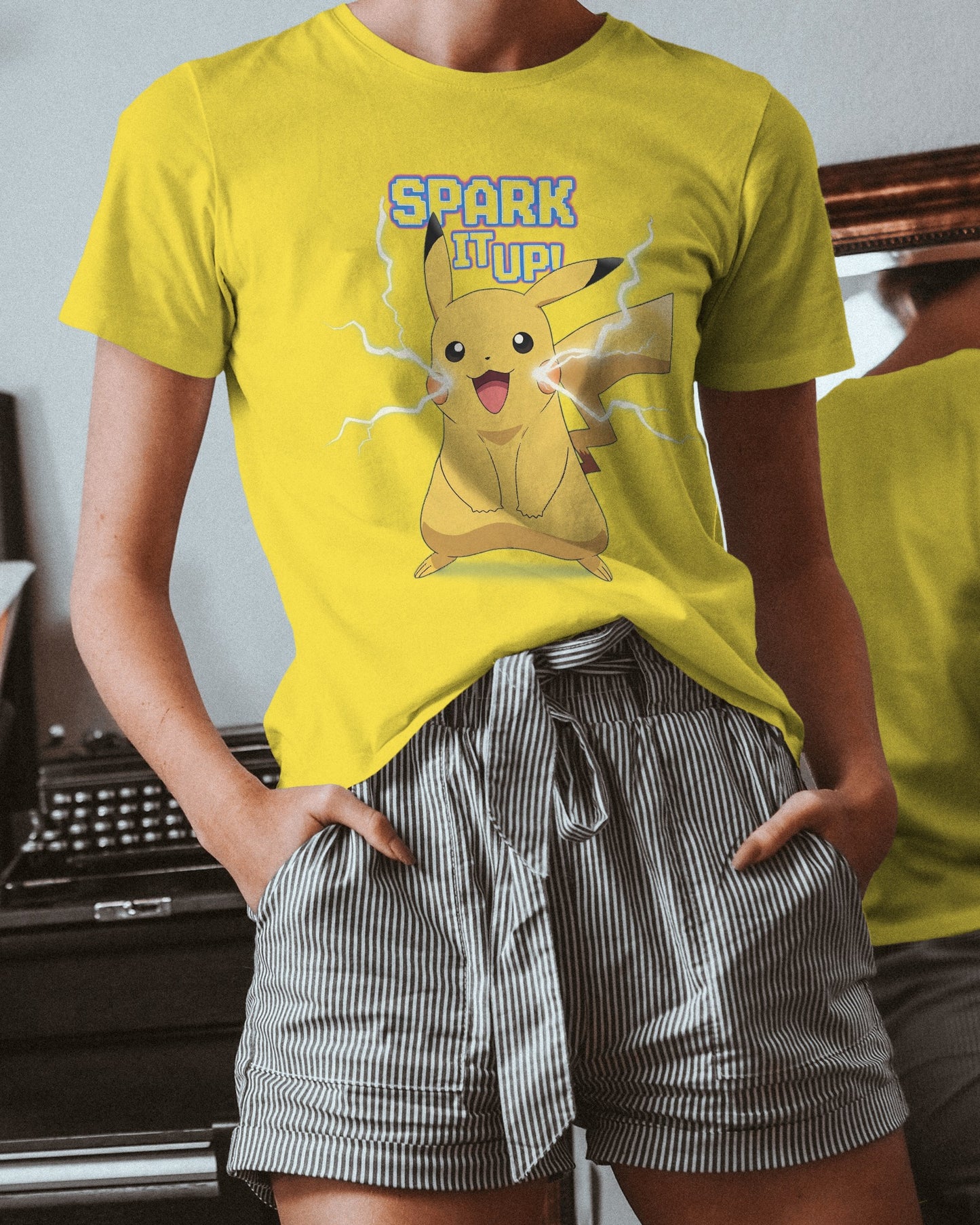 Electric Mood Pikachu – Classic Unisex T-Shirt