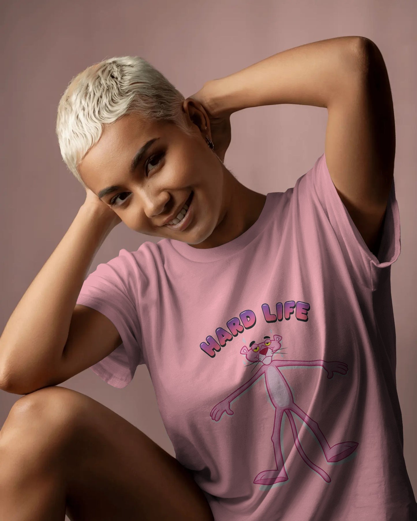 Hard Life Energy Pink Panther – Classic Unisex T-Shirt