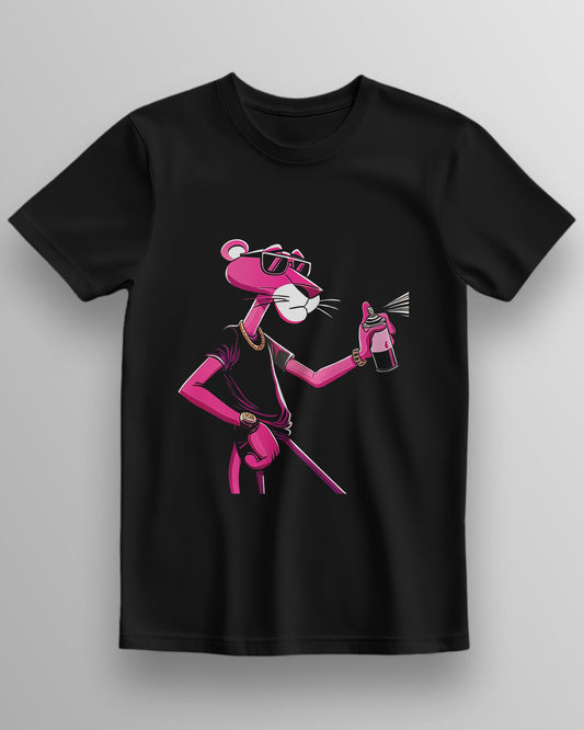 Spray & Slay Gangsta Pink Panther – Classic Unisex T-Shirt