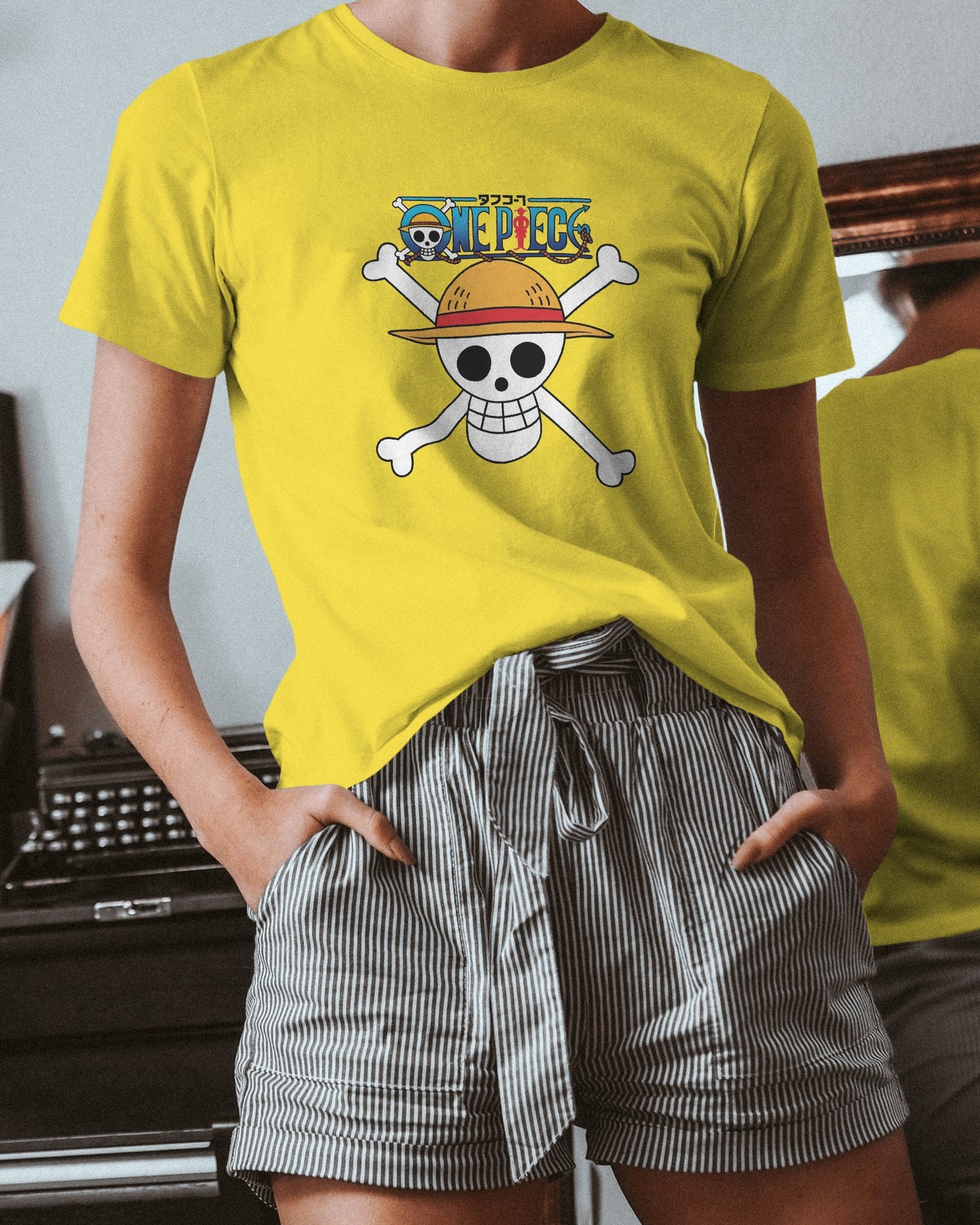 Straw Hat Skullmark One Piece - Classic Unisex T-Shirt
