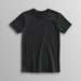 Unisex Poly-Cotton Basic T-Shirt -Black