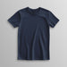 Unisex Poly-Cotton Basic T-Shirt -Navy Blue