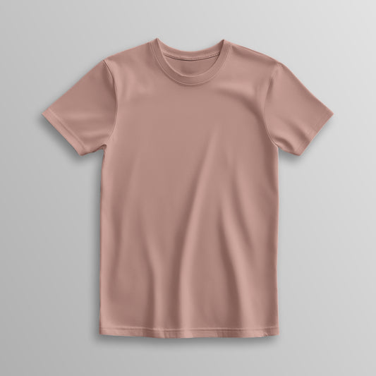 Unisex 100% Cotton Basic T-Shirt –Mushroom