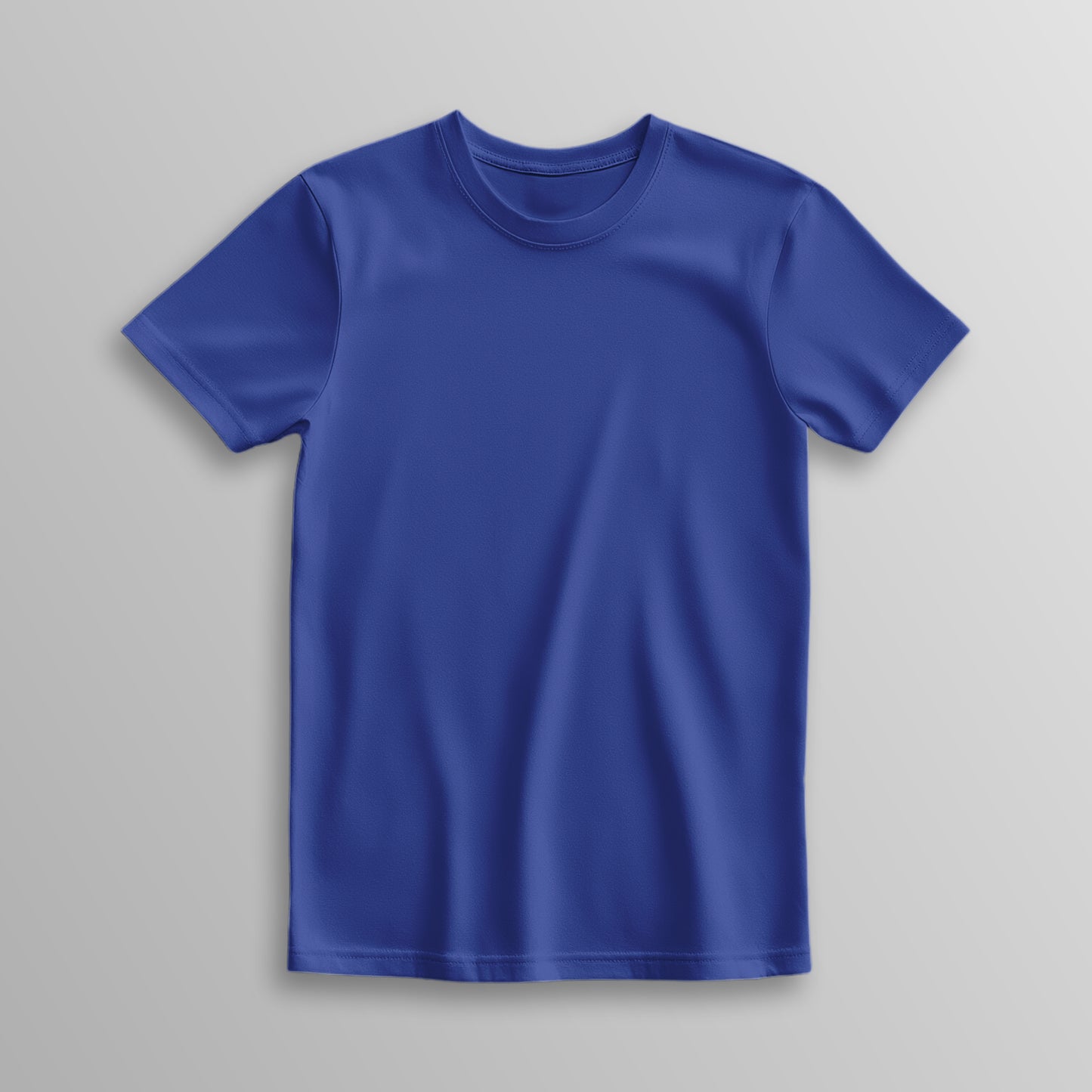 Unisex 100% Cotton Basic T-Shirt –Royal Blue